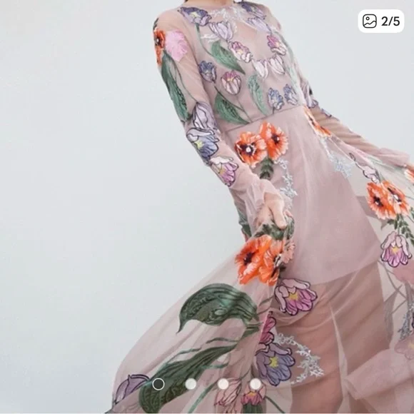 ISO THIS ASOS Floral Embroidered Maxi Dress - greenwatershopping.com
